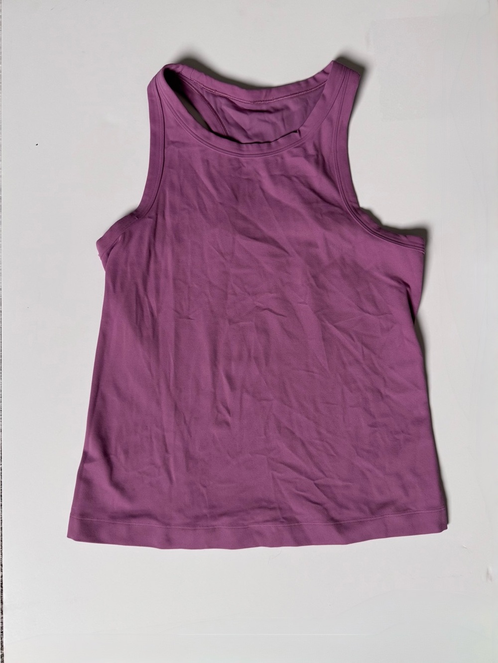 Lululemon Align Waist Length Racerback Tank Top Nulu Velvet Dust